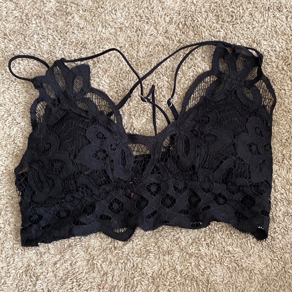 Black bralette